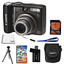 Canon PowerShot A590 IS 8.2MP Digital Camera + 2GB SD Card + 6 Bonus