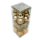 6cm Plastic Ball Christmas Ornaments (16pcs/box) MG9437 ZSD076 (Start From 5 Units)