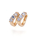 18K Plated Elegant Cubic Zirconia Earring - CZ Earring SYX-0229 (SZY233)
