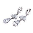 Beautiful Clear Cubic Zirconia Earring - CZ Earring ELX2-0003 (SZY244)