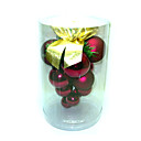 bola de navidad ornamento 9cm racimo de uva fresa bolas (15pcs/unit) (zsd131) (comienzo de 10 unidades)