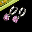 Sweet Lover Earring Stud -Cubic Zircon Earring EXX1-0002(SZY655)