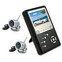 2.5" TFT 2.4GHZ Four Channel MP4 DVR Baby Monitor Kit with 2x Night Vision wireless Camera