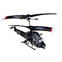 RC Radio Remote Control 3 CH Indoor Mini Apache Helicopter w/ LED Lights