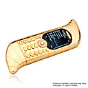 goldvish tri-banda de oro estilo teléfono celular de oro (szr383)