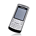 Jinpeng U800 dupla do cartão tri-band de tela de toque do telefone barra de prata e preto (szr261)
