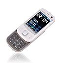 JINPENG S628  Dual Card Dual Band Dual Camera Touch Screen Slide Phone  White(SZR476)