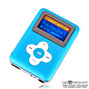 4gb mini mp3 players com alto-falante azul (szm066)