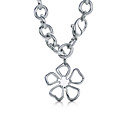Sterling Silver Wintersweet Chain Necklace XL196 (SZY1298)