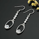 Sterling Silver Fashion CZ Earring -Sterling Silver Earring e22758 (SZY1419)