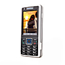 k902 doppia scheda quad band tv funzione telefono cellulare argento (szr629)