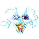 hot beliebten blauen zwei Stück Bademoden Bikini Badeanzug (kfp011)
