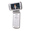 ZTC  V10  Dual Card Quad Band Rotate And Slide Display TV Cell Phone Silver & Black  (SZR679)
