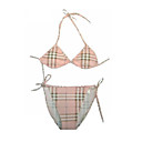 Hot Popular Pink Two Piece Bikini Swimwear Swimsuit, Size M, L, XL (KFP001)