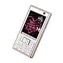 TT-V6 Dual Card Quad band TV Function Cell Phone Silver (SZR690)