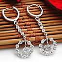 Sterling Silver Elegant CZ Earring -Sterling Silver Earring e22861 (SZY1510)