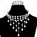 Beautiful  Freshwater Pearl Three-strands necklace and Bracelet Set SZY1773