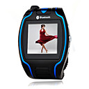 A1 Watch Style Cell Phone Black-blue
