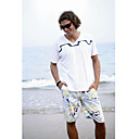 des hommes de qualité des vêtements de plage plage, t-shirt seulement, taille L, XL, XXL (ft9022)