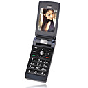 S508 Dual Card Dual Screen Flip Cell Phone Blue&Black(Not For U.S/Canada)