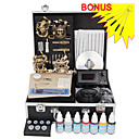 Free Shipping Professional Tattoo Kits Completed Set With 4 Tattoo Guns