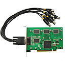 8-ch. Real Time PC DVR Cards Image compression: H.264 optimized