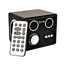 Multi-Media Digital Speaker With Remote Support SD Card USB Disk Wood Black (SU-05)