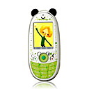 D520 Dual-Karte Cartoon Handy White & Green (nicht für USA / Kanada) (szrw209)