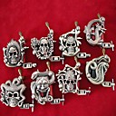 8 máquinas tatto empaistic set - moldura de bronze