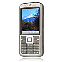 9 @ 9i dual touch screen carta d'argento telefono cellulare (szhx0014)