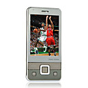 T530＋ Ultra-Thin Quad Band Dual Card Touch Screen Cell Phones White(SZSH026)