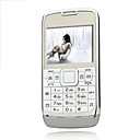 E71i style Dual Card  Dual Bluetooth  Touch Screen Cell Phone White