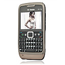 E71 style Dual Band Edition Dual Card Bluetooth  TV  Cell Phone Black