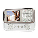tonsin N75 bluetooth quad-band doppia scheda dual TV della fotocamera del telefono cellulare slide grigio (szhx0175)