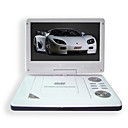 9-pouces lecteur DVD portable avec fonction tv, port usb, 3-en-1 lecteur de cartes et jeux (smq2449)