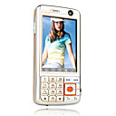 Longxing v90 Quad-Band Dual-Karte Dual Bluetooth Dual tf Karte Dual-Kamera Touch-Screen-TV Handy Aprikose (szhx0169)