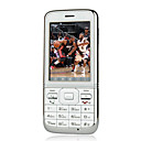 Taizi T760 Dual Card Quad Band Ultra-thin Touch Screen Cell Phone Silver