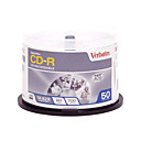 50 Verbatim CD-R 52x Blank Media(700MB)(SMQ2724)