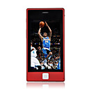 KB0902 Dual Card Dual Standby Dual Band Flat Touch Screen Cell Phone Red (2GB TF Card)