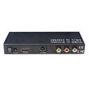 HDMI Converter  Composite Video or S-Video+R/L Audio to HDMI)(SMQC076)