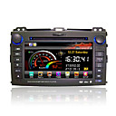 7 pulgadas reproductor a pantalla táctil de coches DVD-TV-GPS-FM-Bluetooth para Toyota Prado 2007 a 2009 (szc2192)
