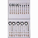 15-pc High Quality Ceramic Handle Kitchen Tableware set (0612-TT-16)