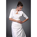 3 / 4 lange mouwen satijnen bruids-jack / bruiloft wrap