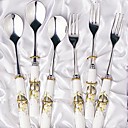 6-PC de luxe gérer la vaisselle en céramique de cuisine (0612-TJ-02)