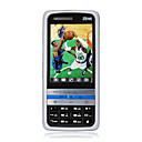 ZTE i658 Dual-Karte Immobilie Touchscreen Handy Schwarz und Silber (2 GB TF-Karte) (szrw639)