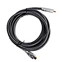 Cable HDMI macho a macho 28 AWG con núcleo de ferrita para ps3 dvd hdtv (smqc150)