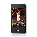 X5 en mode bi-bande Tri Meizu double caméra bluetooth java CDMA mobile noir (2GB TF carte et étui en cuir) (sz00510058)