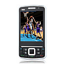 N88 Tri Band Dual Card Dual Standby JAVA Flashlight Flat Touch Screen Cell Phone Black (2GB TF Card)(SZ05440123)