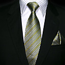 Woolen Silk Tie Set.Including Tie, Hanky and Cufflink (900117). More Colors Available