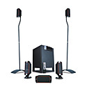 Microlab High Fidelity 5.1 Surround Speaker System with 170W Amplifier and Floor Stands(SMQC263)